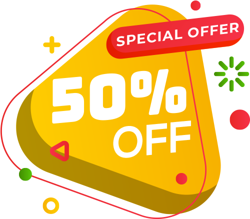 50% OFF